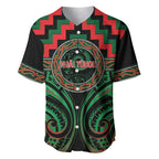Aotearoa Ngai Tuhoe Personalised Baseball Jersey Maori Iwi Poutama Puhoro Tattoo