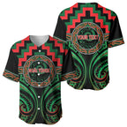 Aotearoa Ngai Tuhoe Personalised Baseball Jersey Maori Iwi Poutama Puhoro Tattoo