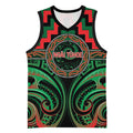 Aotearoa Ngai Tuhoe Personalised Basketball Jersey Maori Iwi Poutama Puhoro Tattoo