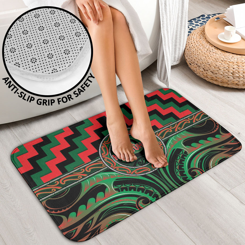 Aotearoa Ngai Tuhoe Bathroom Set Maori Iwi Poutama Puhoro Tattoo