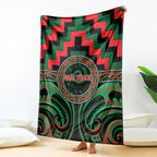 Aotearoa Ngai Tuhoe Blanket Maori Iwi Poutama Puhoro Tattoo