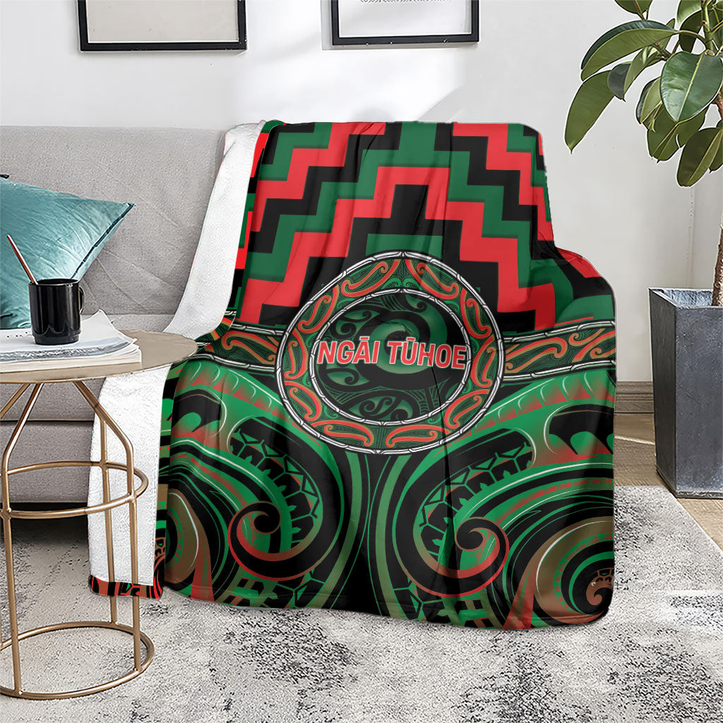 Aotearoa Ngai Tuhoe Blanket Maori Iwi Poutama Puhoro Tattoo