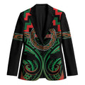 Aotearoa Ngai Tuhoe Personalised Blazer Maori Iwi Poutama Puhoro Tattoo