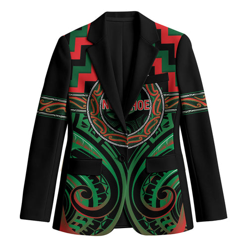 Aotearoa Ngai Tuhoe Personalised Blazer Maori Iwi Poutama Puhoro Tattoo