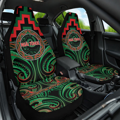 Aotearoa Ngai Tuhoe Car Seat Cover Maori Iwi Poutama Puhoro Tattoo