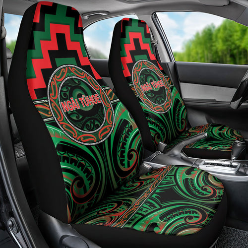Aotearoa Ngai Tuhoe Car Seat Cover Maori Iwi Poutama Puhoro Tattoo