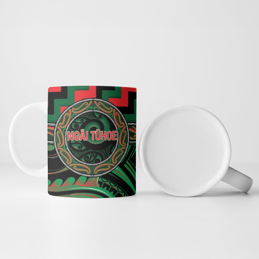 Aotearoa Ngai Tuhoe Personalised Ceramic Mug Maori Iwi Poutama Puhoro Tattoo