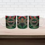 Aotearoa Ngai Tuhoe Personalised Ceramic Mug Maori Iwi Poutama Puhoro Tattoo