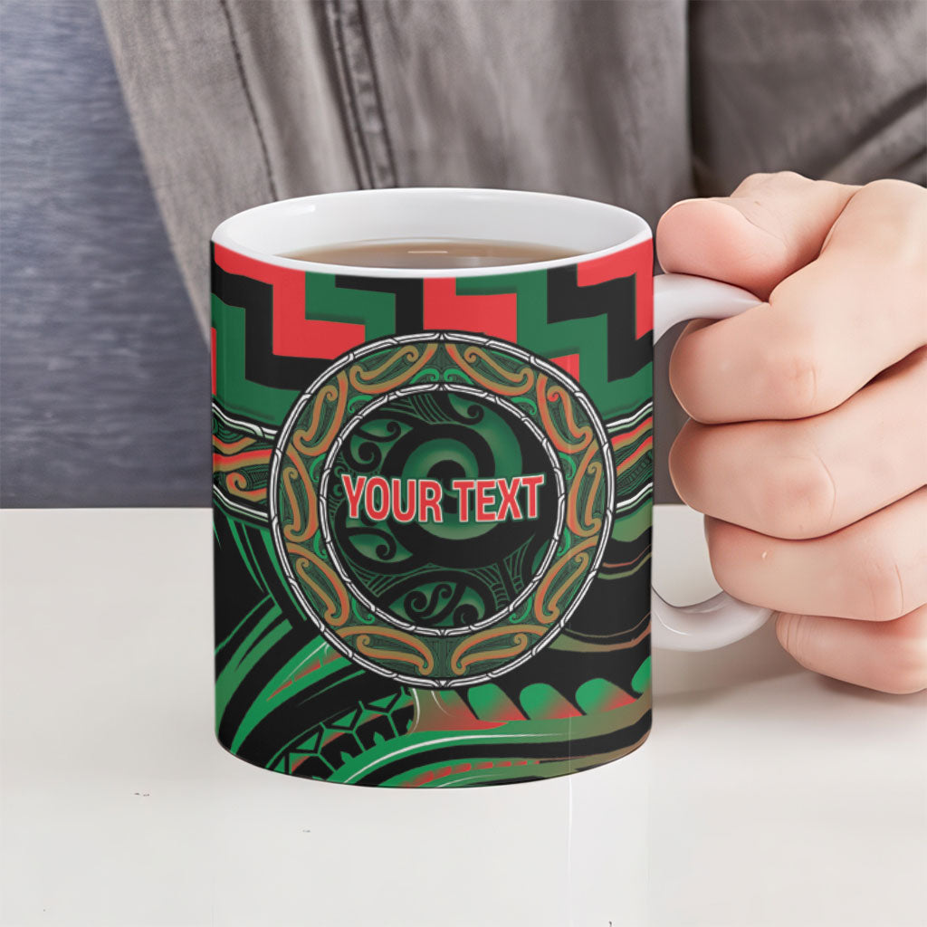 Aotearoa Ngai Tuhoe Personalised Ceramic Mug Maori Iwi Poutama Puhoro Tattoo