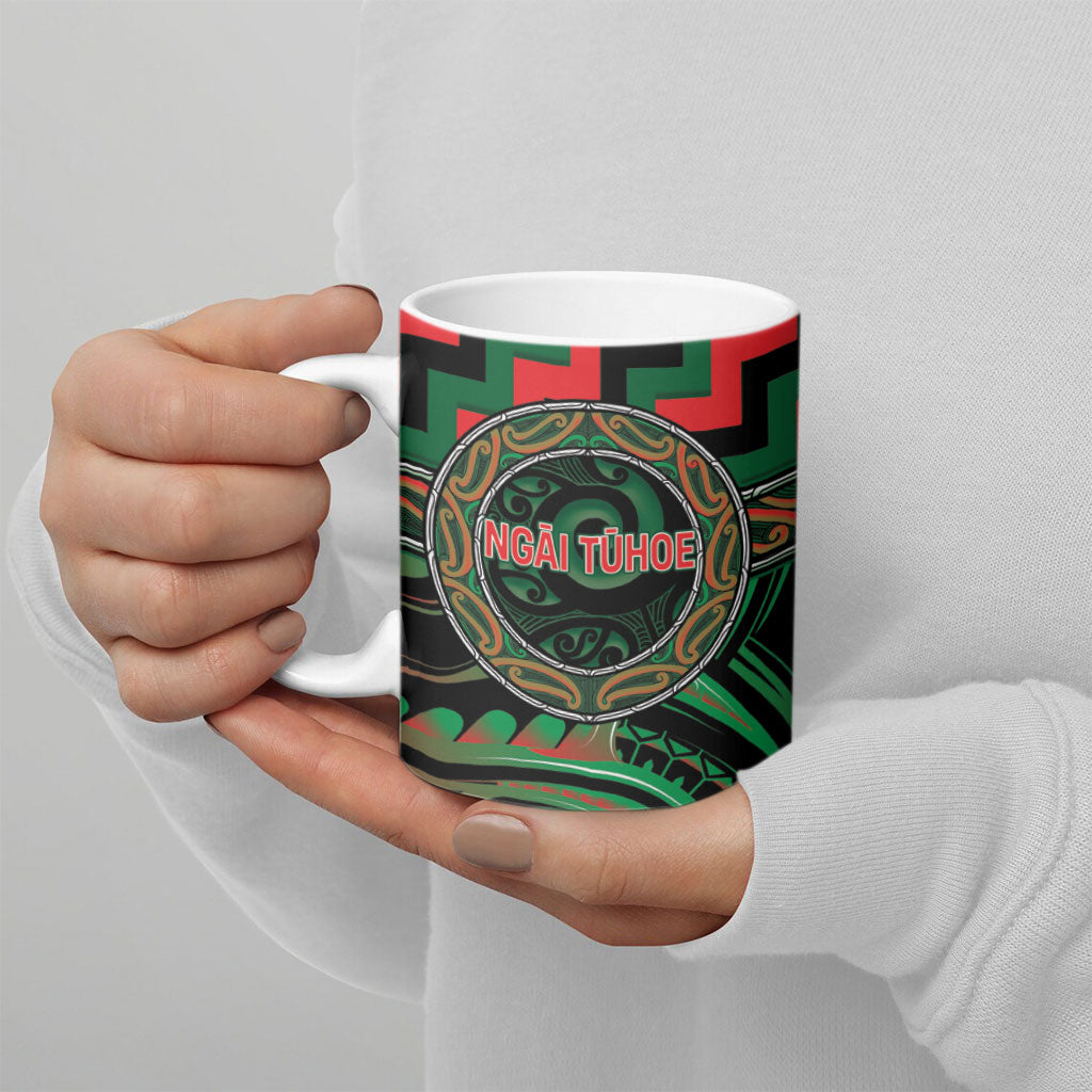 Aotearoa Ngai Tuhoe Personalised Ceramic Mug Maori Iwi Poutama Puhoro Tattoo