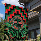 Aotearoa Ngai Tuhoe Garden Flag Maori Iwi Poutama Puhoro Tattoo