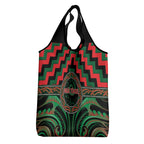 Aotearoa Ngai Tuhoe Grocery Bag Maori Iwi Poutama Puhoro Tattoo