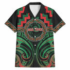 Aotearoa Ngai Tuhoe Personalised Hawaiian Shirt Maori Iwi Poutama Puhoro Tattoo