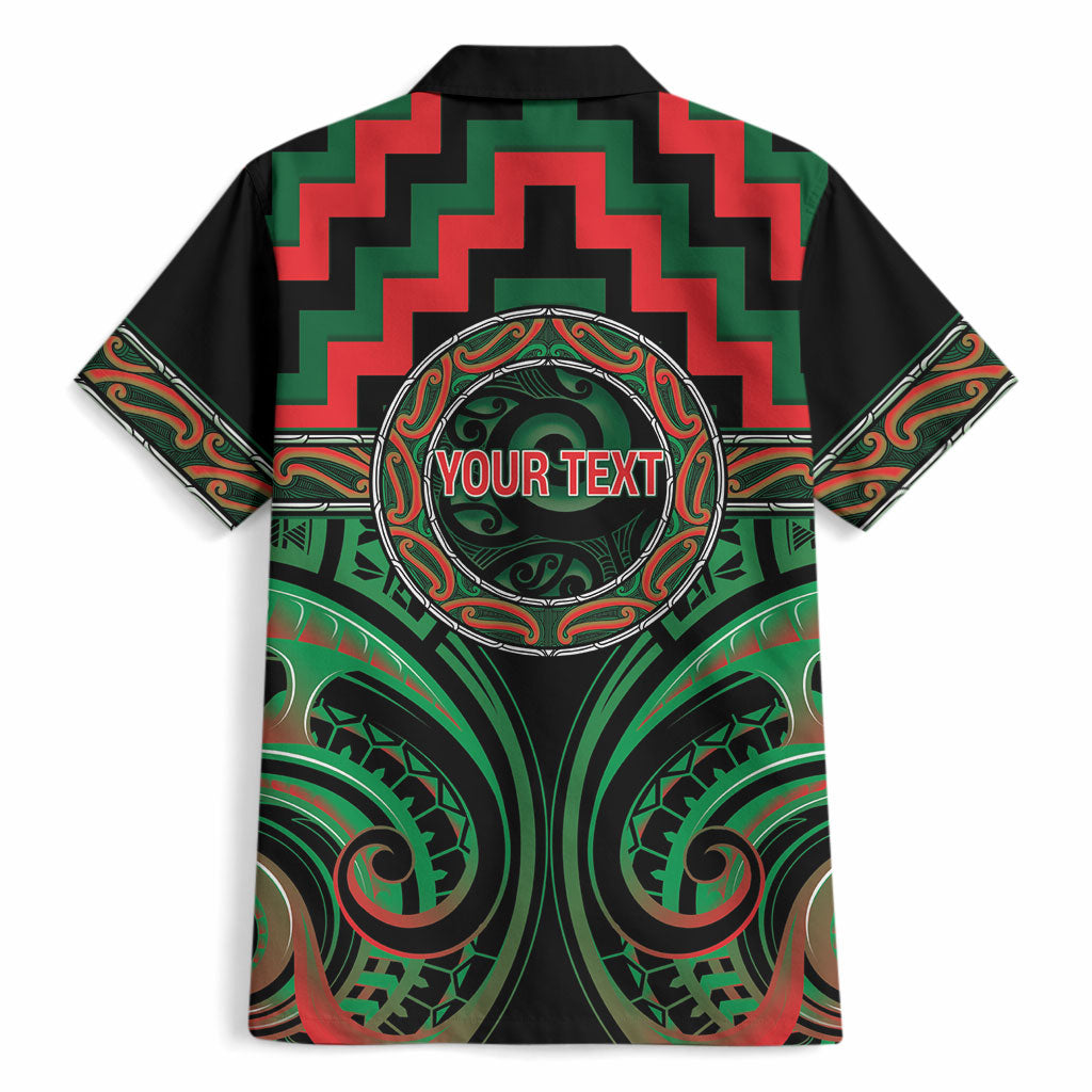 Aotearoa Ngai Tuhoe Personalised Hawaiian Shirt Maori Iwi Poutama Puhoro Tattoo