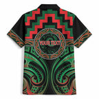 Aotearoa Ngai Tuhoe Personalised Hawaiian Shirt Maori Iwi Poutama Puhoro Tattoo