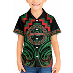 Aotearoa Ngai Tuhoe Personalised Hawaiian Shirt Maori Iwi Poutama Puhoro Tattoo