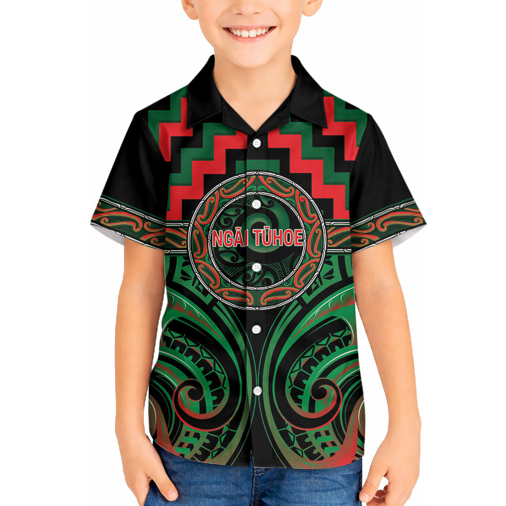 Aotearoa Ngai Tuhoe Personalised Hawaiian Shirt Maori Iwi Poutama Puhoro Tattoo
