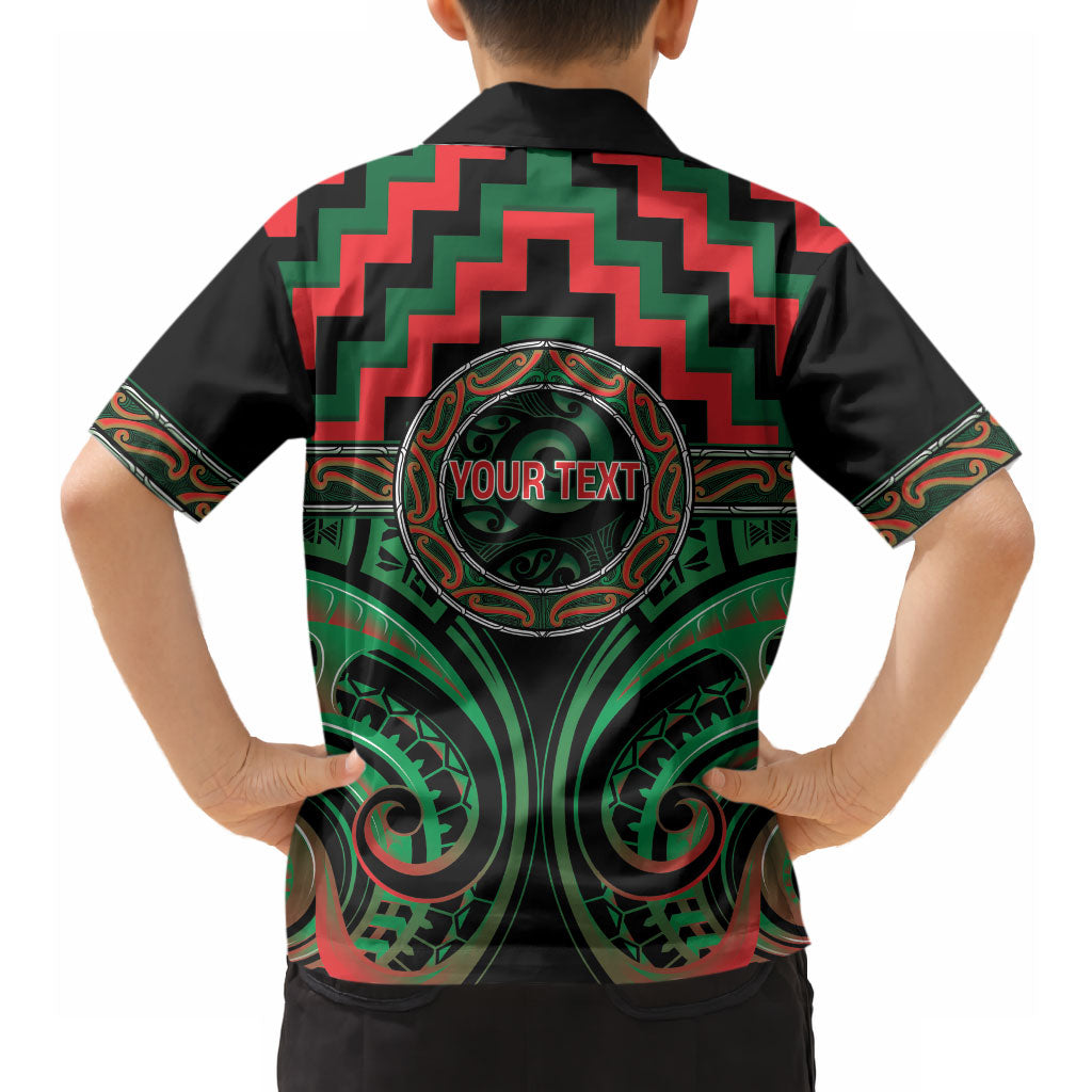 Aotearoa Ngai Tuhoe Personalised Hawaiian Shirt Maori Iwi Poutama Puhoro Tattoo