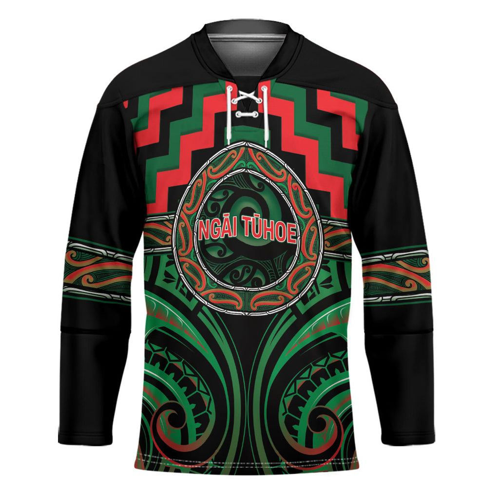 Aotearoa Ngai Tuhoe Personalised Hockey Jersey Maori Iwi Poutama Puhoro Tattoo
