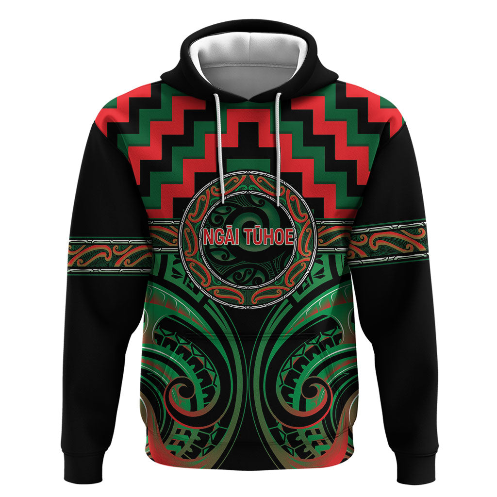 Aotearoa Ngai Tuhoe Personalised Hoodie Maori Iwi Poutama Puhoro Tattoo