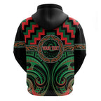 Aotearoa Ngai Tuhoe Personalised Hoodie Maori Iwi Poutama Puhoro Tattoo