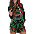 Aotearoa Ngai Tuhoe Personalised Hoodie Dress Maori Iwi Poutama Puhoro Tattoo