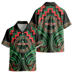 Aotearoa Ngai Tuhoe Personalised Kid Hawaiian Shirt Maori Iwi Poutama Puhoro Tattoo
