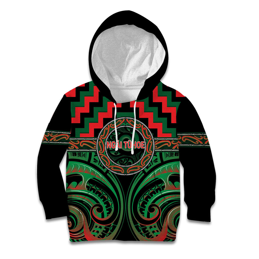 Aotearoa Ngai Tuhoe Personalised Kid Hoodie Maori Iwi Poutama Puhoro Tattoo