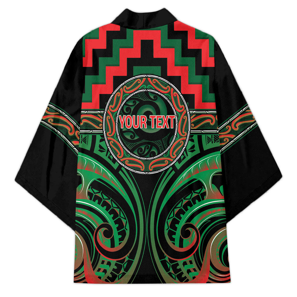 Aotearoa Ngai Tuhoe Personalised Kimono Maori Iwi Poutama Puhoro Tattoo