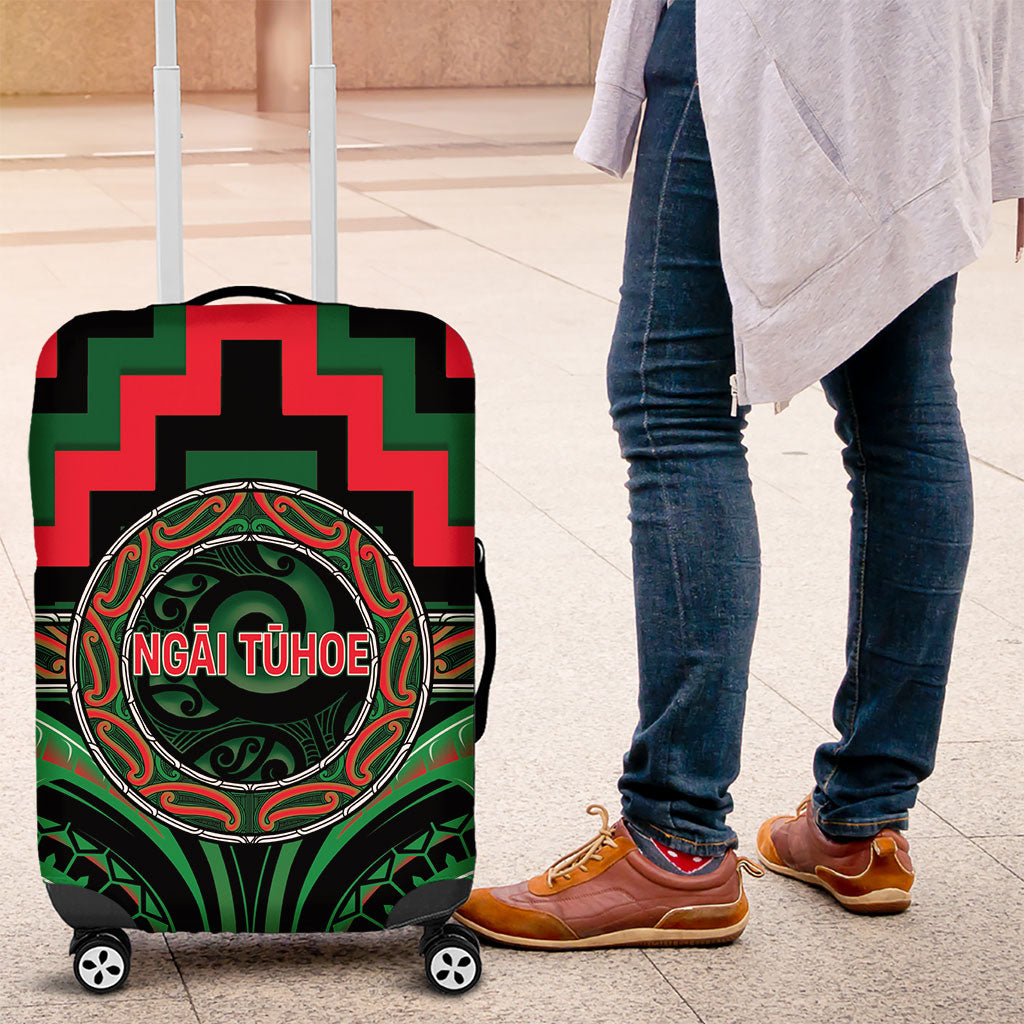 Aotearoa Ngai Tuhoe Luggage Cover Maori Iwi Poutama Puhoro Tattoo