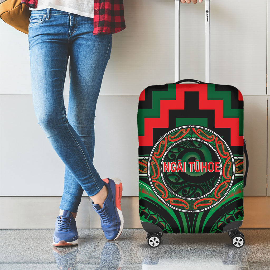 Aotearoa Ngai Tuhoe Luggage Cover Maori Iwi Poutama Puhoro Tattoo