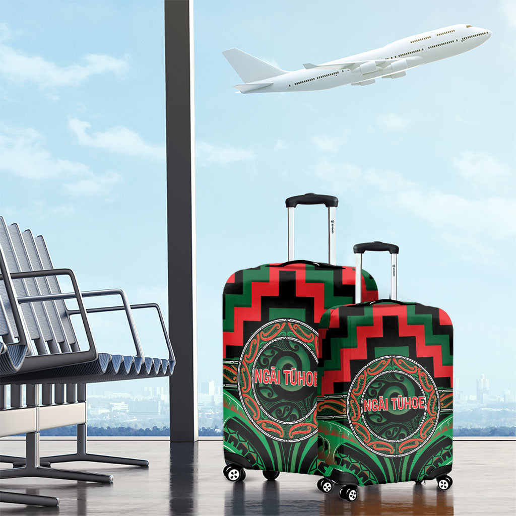 Aotearoa Ngai Tuhoe Luggage Cover Maori Iwi Poutama Puhoro Tattoo