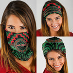 Aotearoa Ngai Tuhoe Neck Gaiter Maori Iwi Poutama Puhoro Tattoo