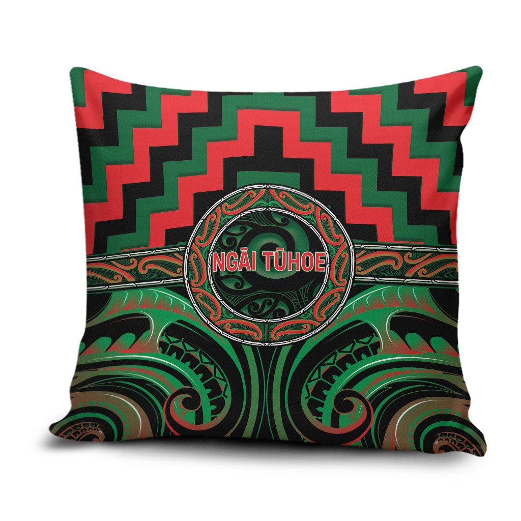 Aotearoa Ngai Tuhoe Pillow Cover Maori Iwi Poutama Puhoro Tattoo