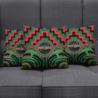Aotearoa Ngai Tuhoe Pillow Cover Maori Iwi Poutama Puhoro Tattoo