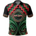 Aotearoa Ngai Tuhoe Personalised Polo Shirt Maori Iwi Poutama Puhoro Tattoo