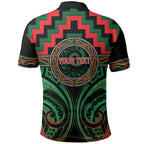 Aotearoa Ngai Tuhoe Personalised Polo Shirt Maori Iwi Poutama Puhoro Tattoo