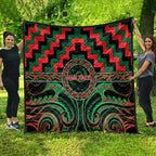 Aotearoa Ngai Tuhoe Quilt Maori Iwi Poutama Puhoro Tattoo