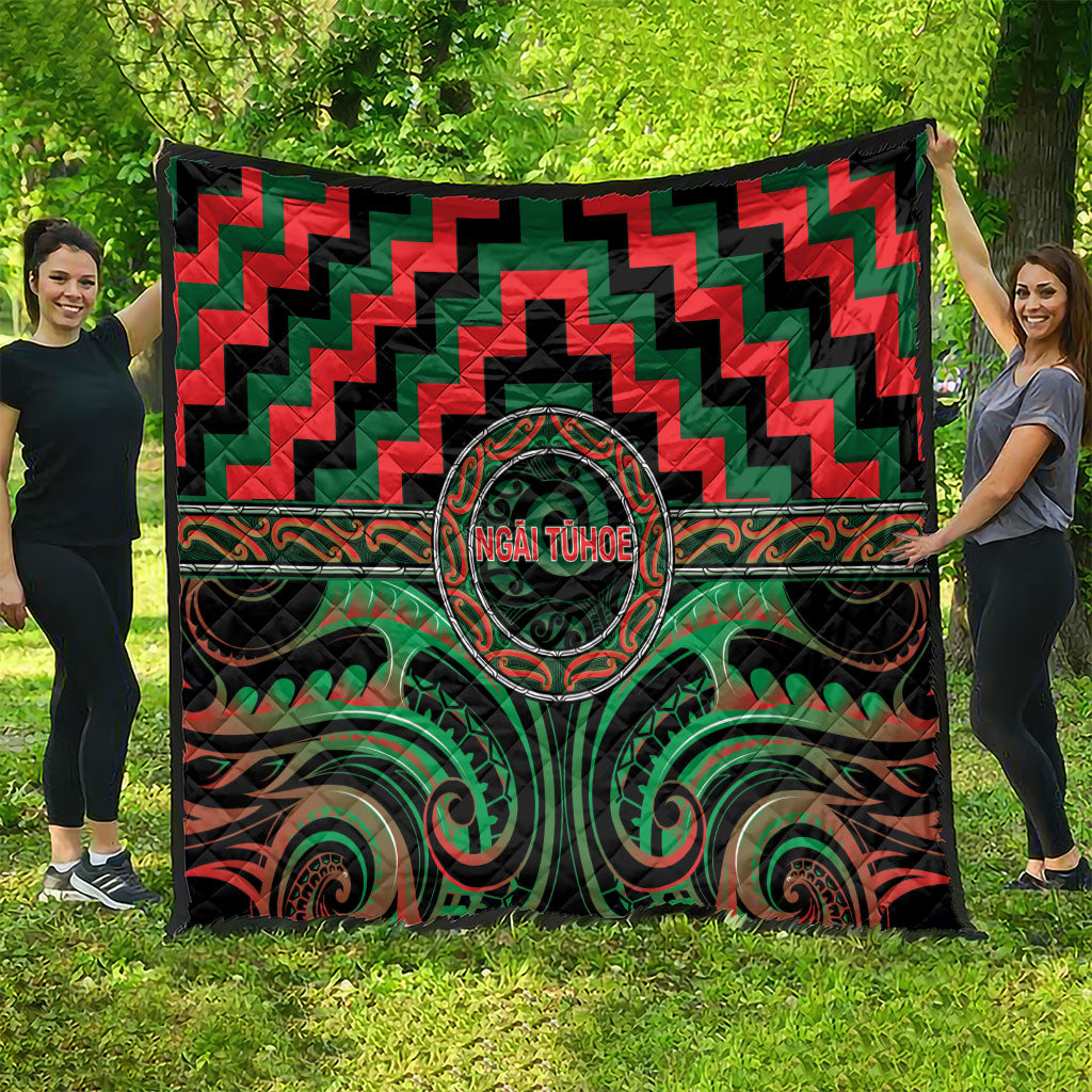 Aotearoa Ngai Tuhoe Quilt Maori Iwi Poutama Puhoro Tattoo