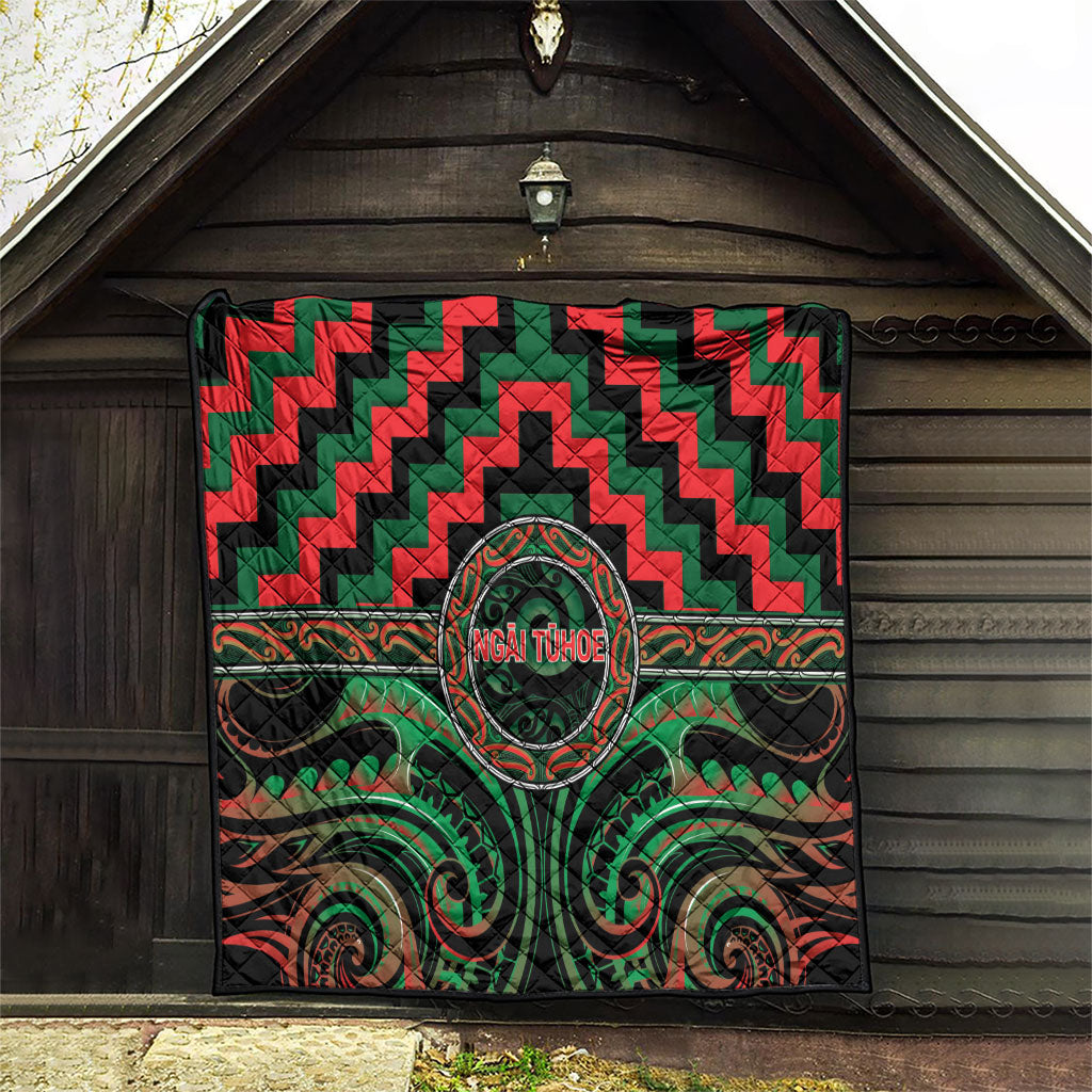 Aotearoa Ngai Tuhoe Quilt Maori Iwi Poutama Puhoro Tattoo