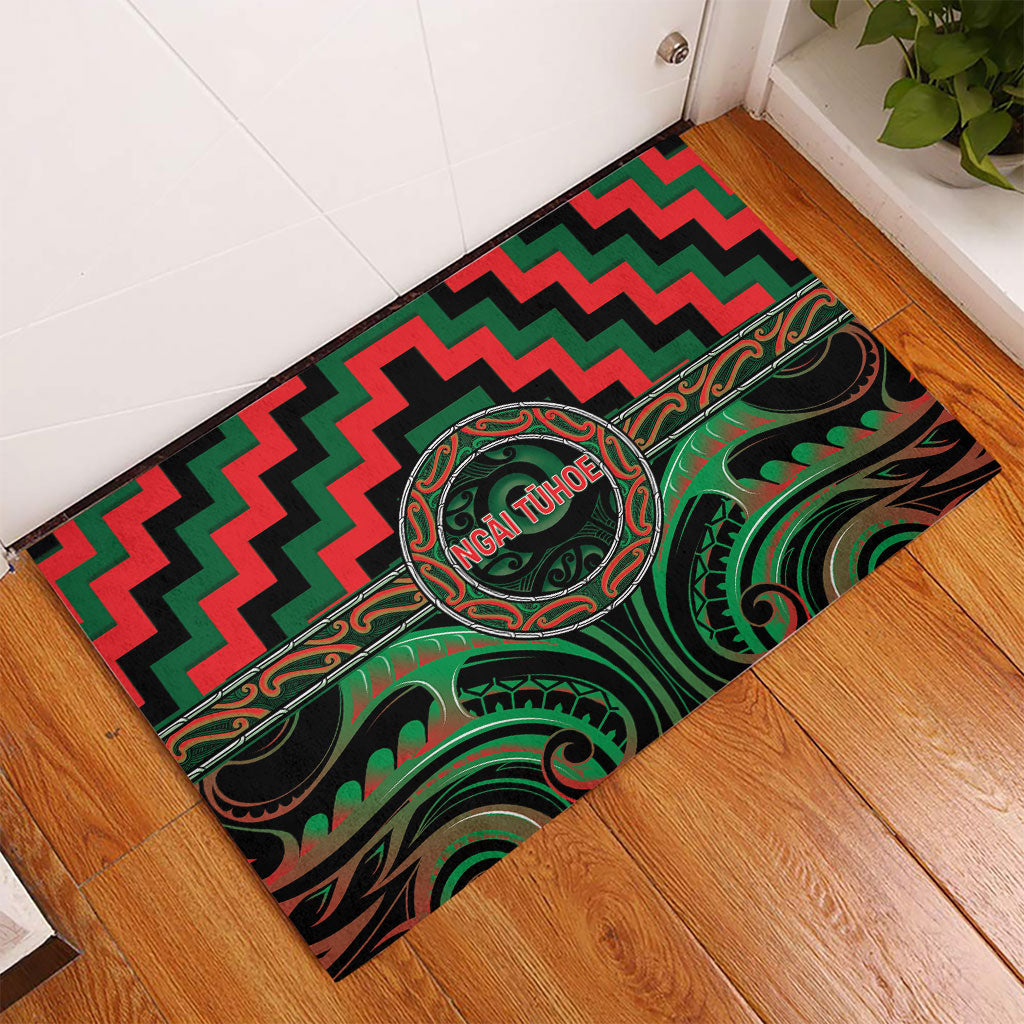 Aotearoa Ngai Tuhoe Rubber Doormat Maori Iwi Poutama Puhoro Tattoo