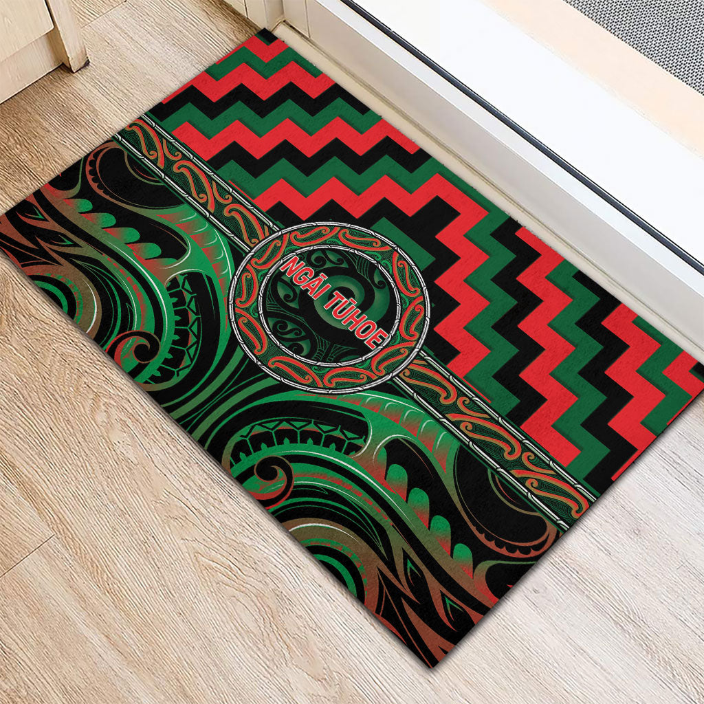 Aotearoa Ngai Tuhoe Rubber Doormat Maori Iwi Poutama Puhoro Tattoo