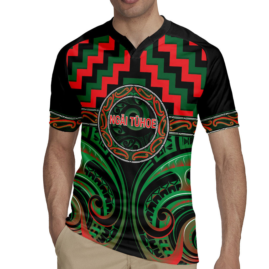 Aotearoa Ngai Tuhoe Personalised Rugby Jersey Maori Iwi Poutama Puhoro Tattoo