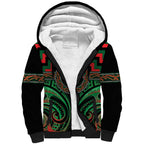 Aotearoa Ngai Tuhoe Personalised Sherpa Hoodie Maori Iwi Poutama Puhoro Tattoo