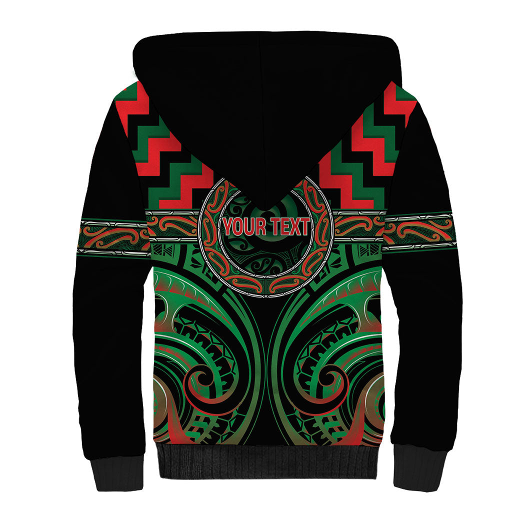 Aotearoa Ngai Tuhoe Personalised Sherpa Hoodie Maori Iwi Poutama Puhoro Tattoo