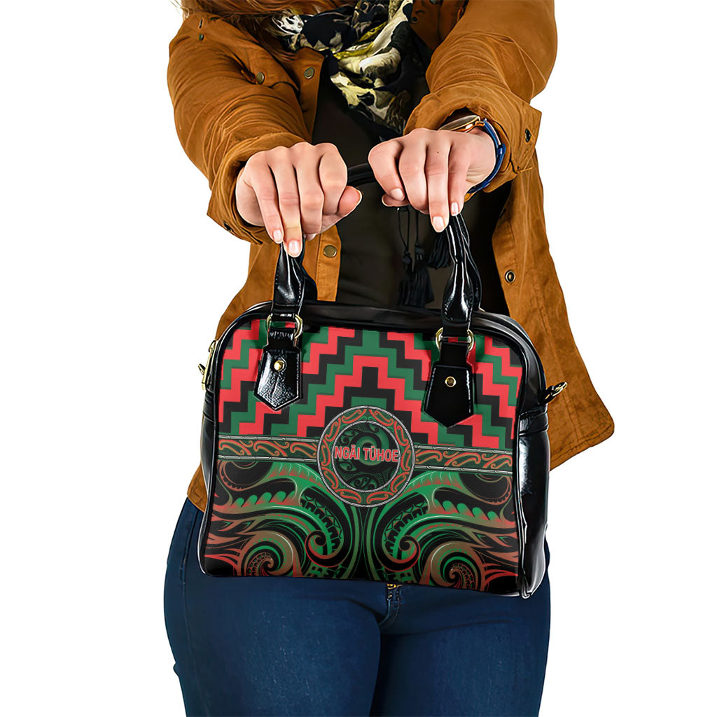Aotearoa Ngai Tuhoe Shoulder Handbag Maori Iwi Poutama Puhoro Tattoo