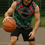 Aotearoa Ngai Tuhoe Personalised Sleeveless Hoodie Maori Iwi Poutama Puhoro Tattoo