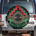 Aotearoa Ngai Tuhoe Spare Tire Cover Maori Iwi Poutama Puhoro Tattoo