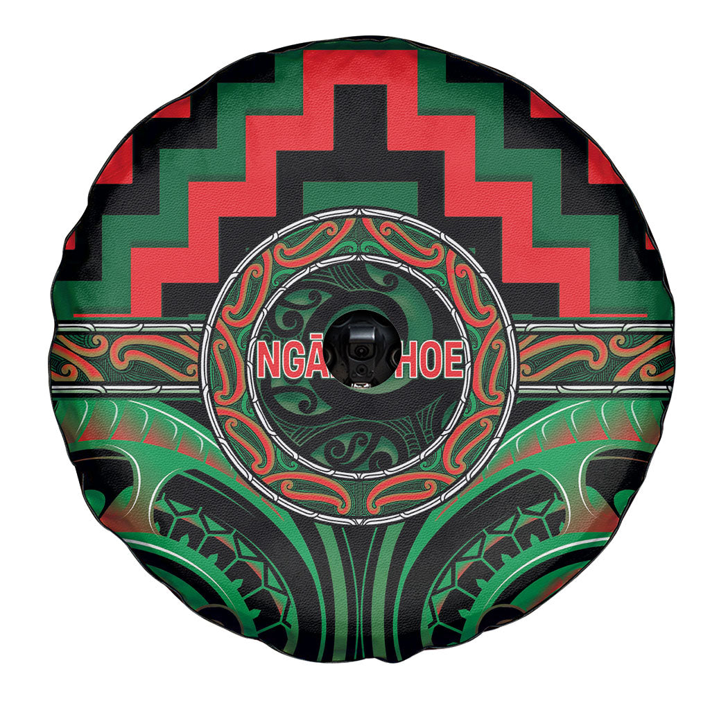 Aotearoa Ngai Tuhoe Spare Tire Cover Maori Iwi Poutama Puhoro Tattoo