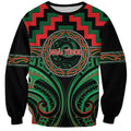 Aotearoa Ngai Tuhoe Personalised Sweatshirt Maori Iwi Poutama Puhoro Tattoo